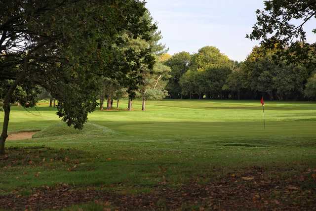 A view of a hole at The Norwich Golf Club.
