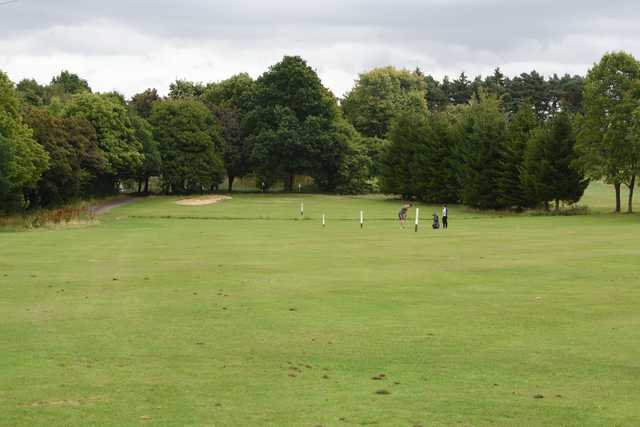A view from Catterick Golf Club.