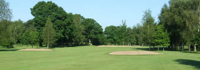 A view from the right side of a fairway at Old Foss from Forest Park Golf Club.