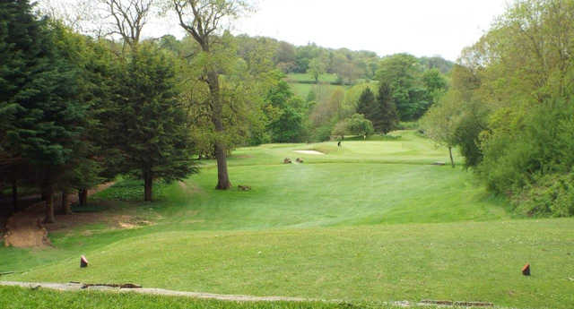 A view from a tee at Masham Golf Club.