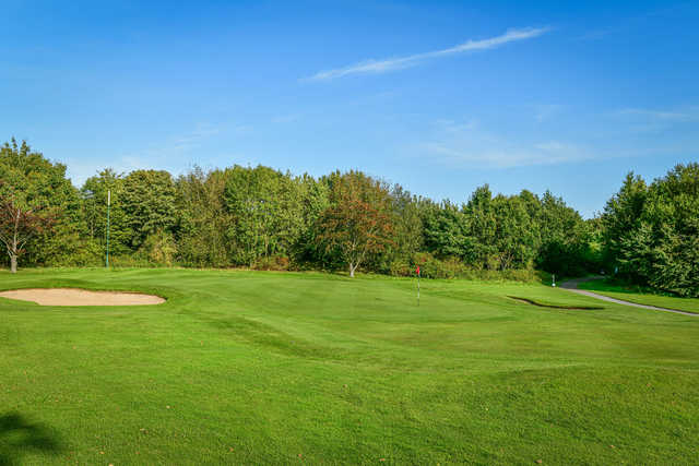 A view of the 17th hole at Middlesbrough Golf Club.