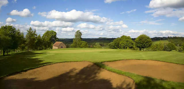 A view of a hole at Hellidon Lakes Golf & Spa Hotel.