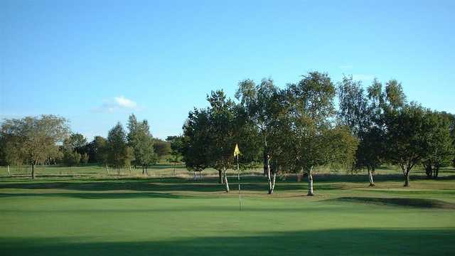 A view of a hole at Kettering Golf Club.