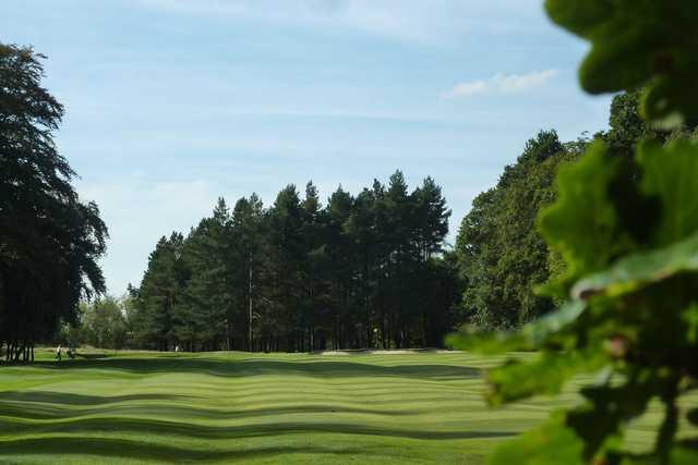 A view of fairway #8 at Arcot Hall Golf Club.