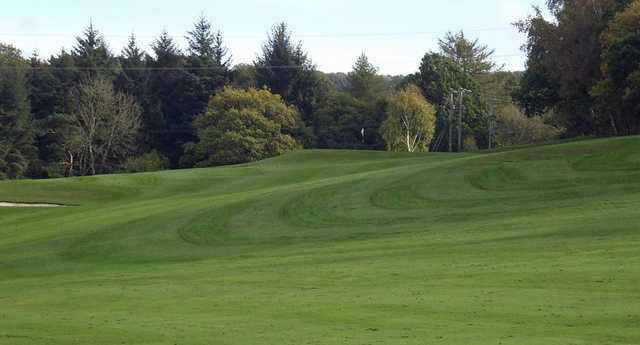 A view from fairway #14 at Main Course from Prudhoe Golf Club.