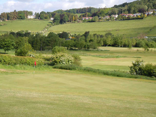 A view of hole #2 at Rothbury Golf Club.