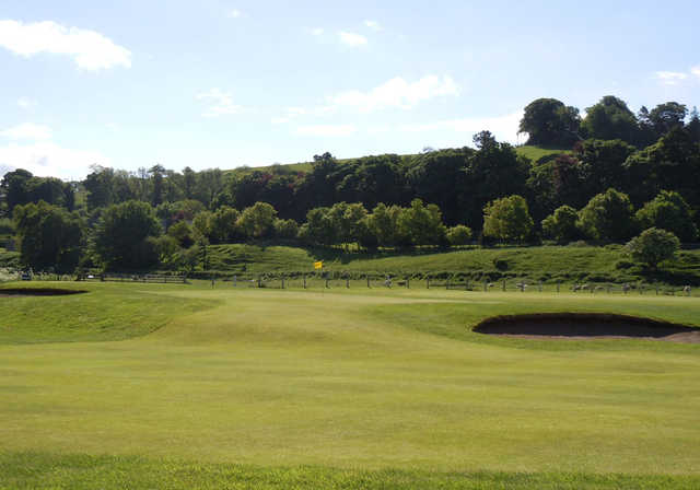 A view of hole #17 at Rothbury Golf Club.