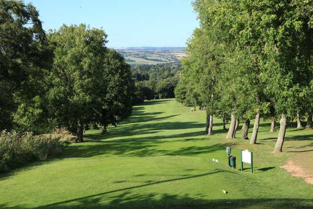 A view from a tee at Stocksfield Golf Club.