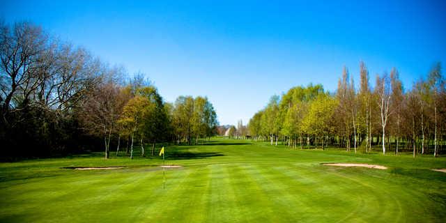 A view of a green at Beeston Fields Golf Club.
