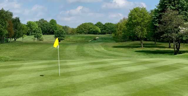A view of a hole at Bulwell Forest Golf Club.