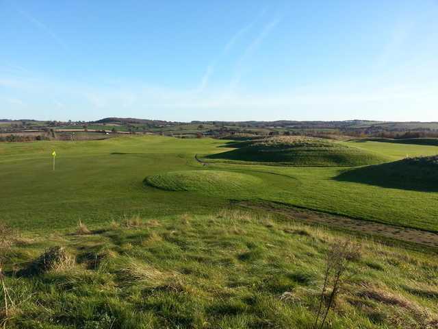 A view of a hole at Leen Valley Golf Club