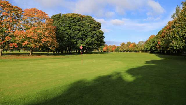 A view of hole #5 at Radcliffe-on-Trent Golf Club.