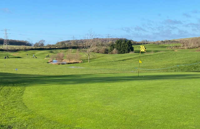 A view of the 8th hole at Championship Course from Hinksey Heights Golf Club.