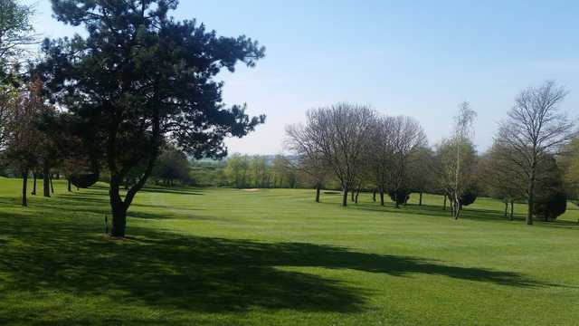 A view from a fairway at Crookhill Park Golf Club.