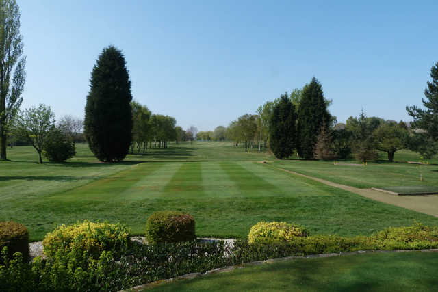 A view of tee #2 at Wath Golf Club.