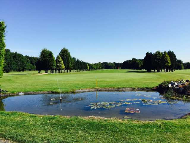 A view of a hole at Wergs Golf Club.