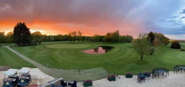 A view from Pottergate Golf Club.