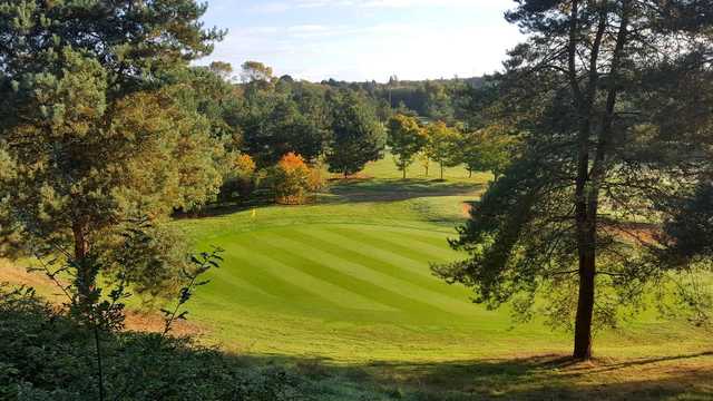 A view of a green at Seckford Golf Club.