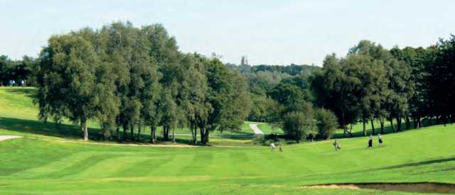 A view from Stoke by Nayland Golf Club.