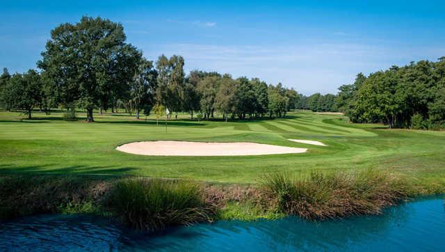 A view over the water from Maxstoke Park Golf Club.