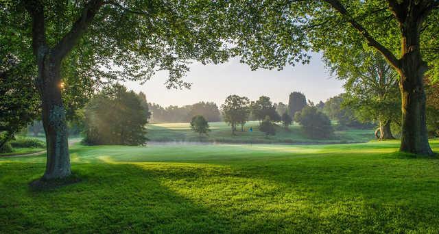 A view of a hole at Griffin Course from Cottesmore Hotel Golf & Country Club.