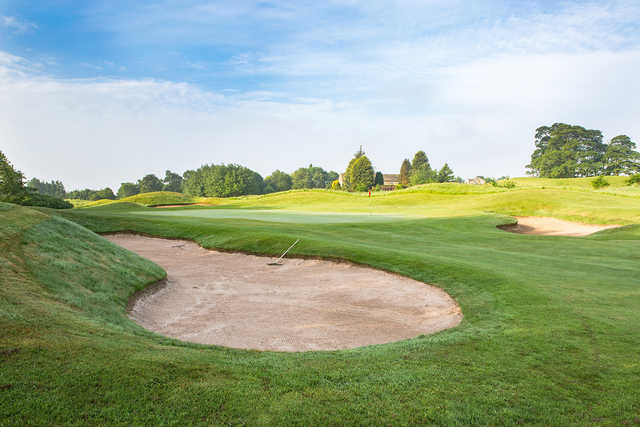 A view of hole #11 at Cookridge Hall Golf Club.