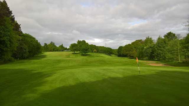 A view of a hole at Fulneck Golf Club.