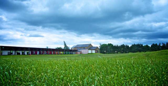 A view of the driving range at Leeds Golf Centre.