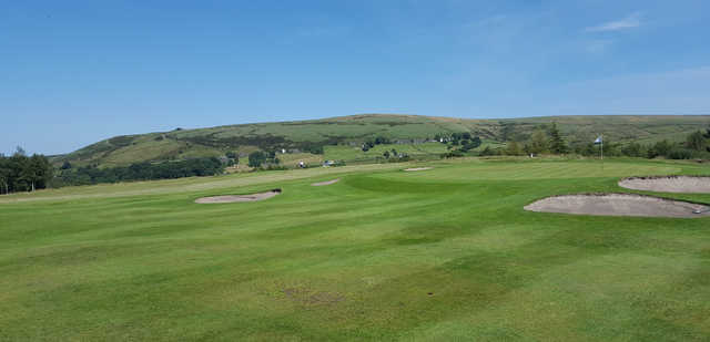 A view of a green at Marsden Golf Club.