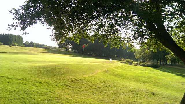 A view of hole #9 at South Bradford Golf Club.