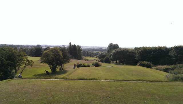 A view from tee #2 from South Bradford Golf Club.
