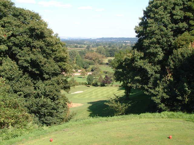 A view from tee #7 at Erlestoke Golf Club.