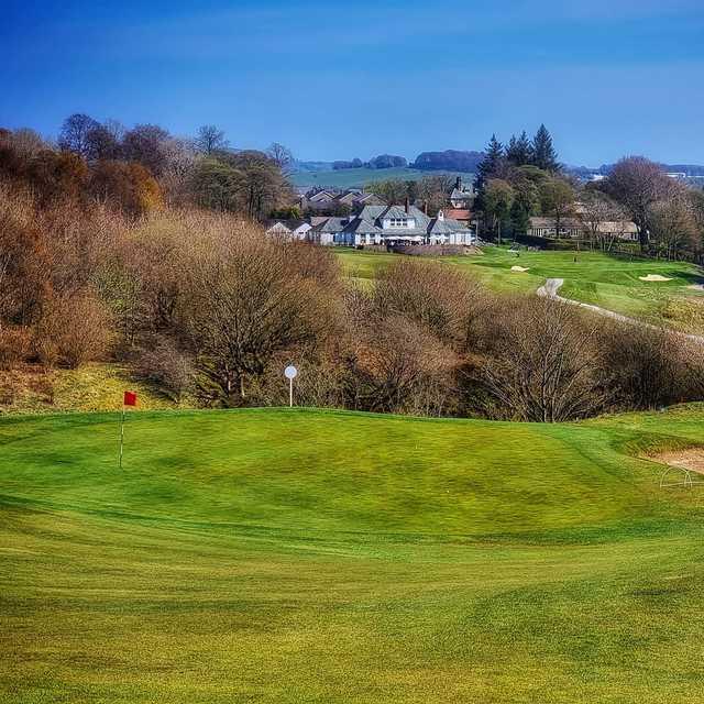View of a green at Cavendish Golf Club.