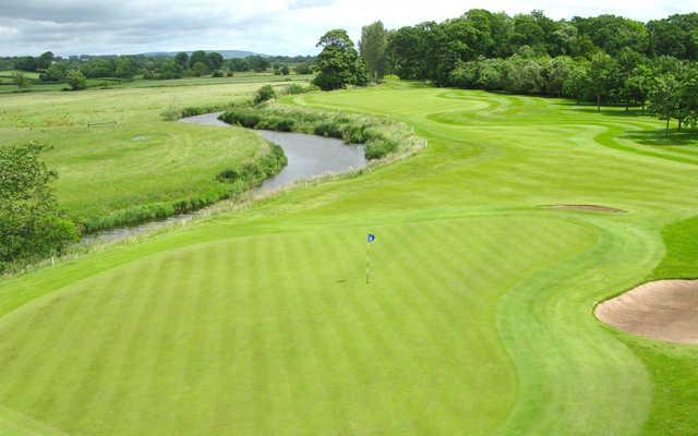View of the 13th green at Hilton Templepatrick Hotel and Country Club.