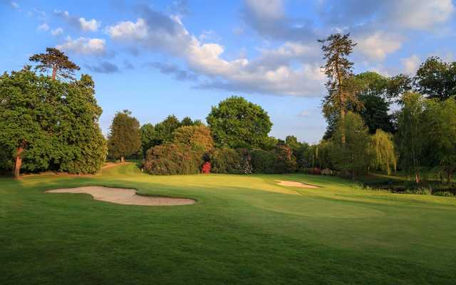 A view of hole #18 at Worcester Golf & Country Club.