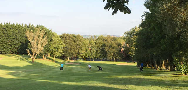 A view from a fairway at Cliftonville Golf Club.
