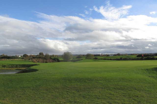 A view of a hole at Down Royal Park Golf Course.