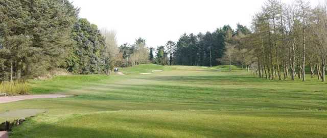 A view of the 12th hole at Bangor Golf Club.