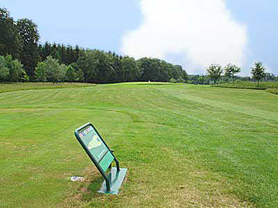 A view from the 5th tee at Senne Golf Club Gut Welschof
