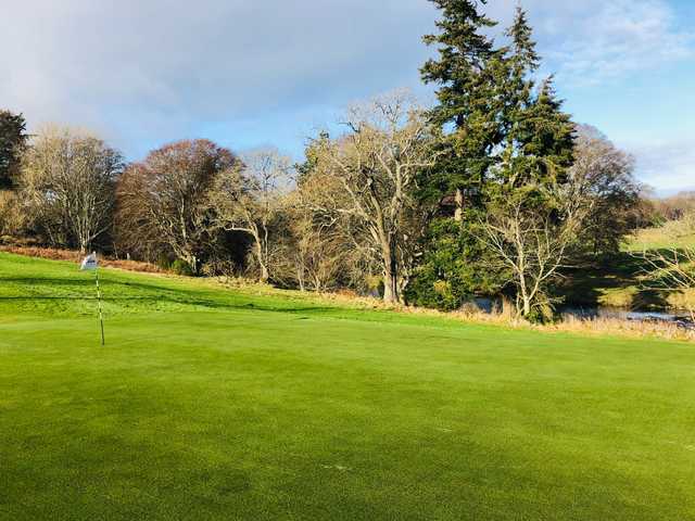 A view of hole #4 at Huntly Golf Club.