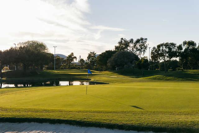 View of a green at The Lakes at El Segundo.