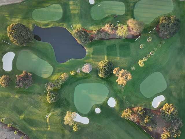 Aerial view from The Lakes at El Segundo.