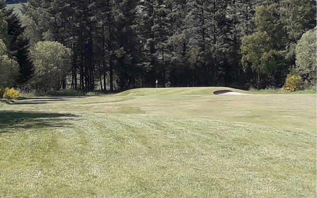 A view of hole #11 at Inverurie Golf Club.