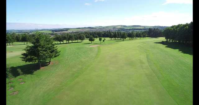 A view of a fairway at Inverurie Golf Club.