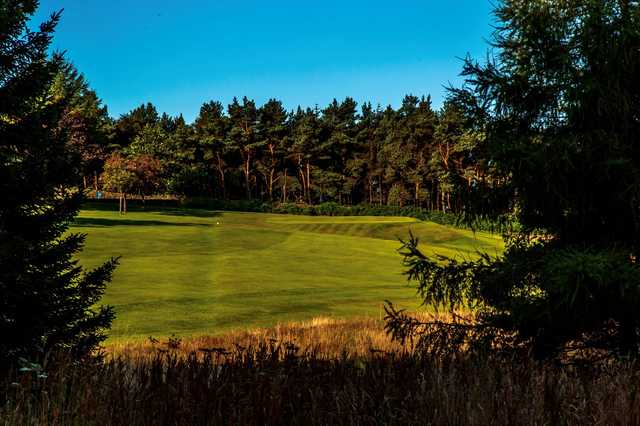 View of a green at Stanedge Golf Club.
