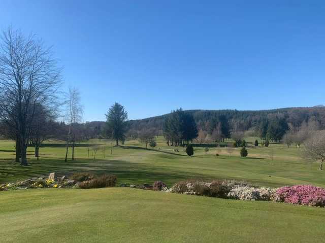 A view from Turriff Golf Club.