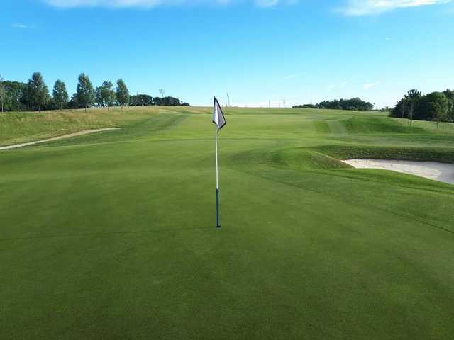 View from the 7th green at Boundary Lakes Golf Course.