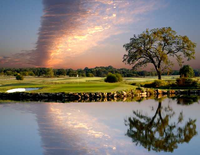 View of a green at Big Creek Golf & Country Club.