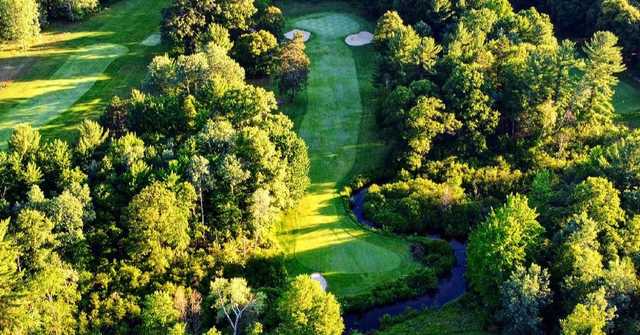 Aerial view from Twin Birch Golf Club.