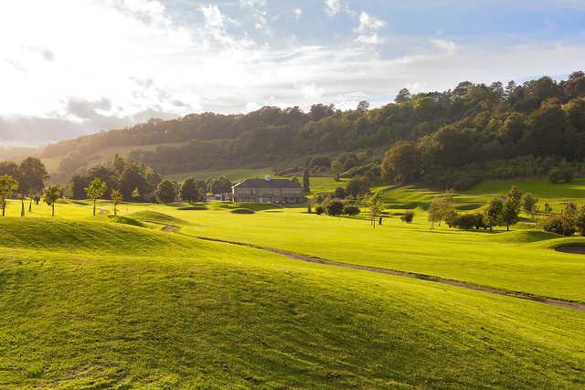 A view from Woldingham Golf Club.